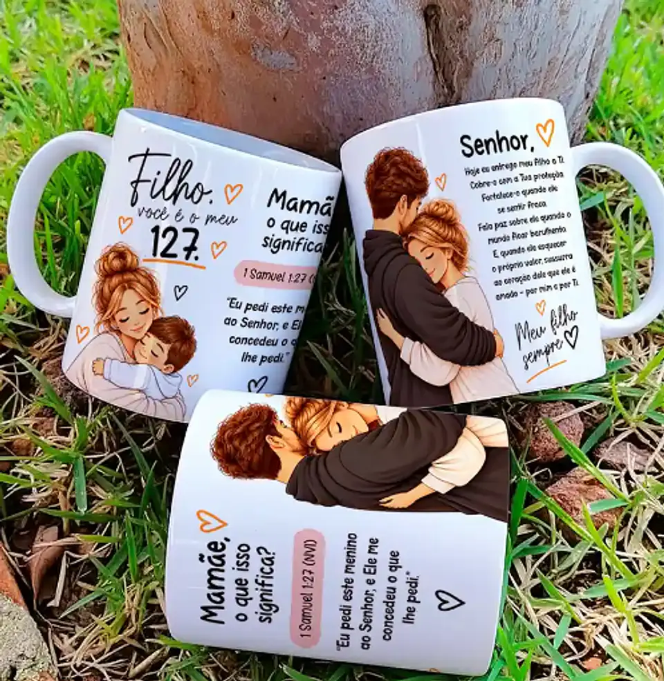 Arquivo Sublimação Caneca Filho Você é o Meu 127  1
