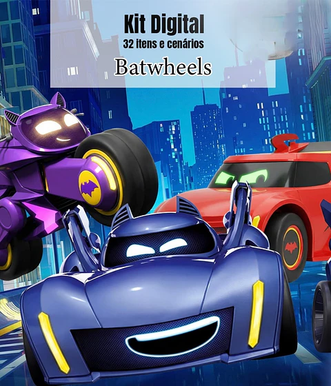 Arquivo Kit Digital BatWheels 