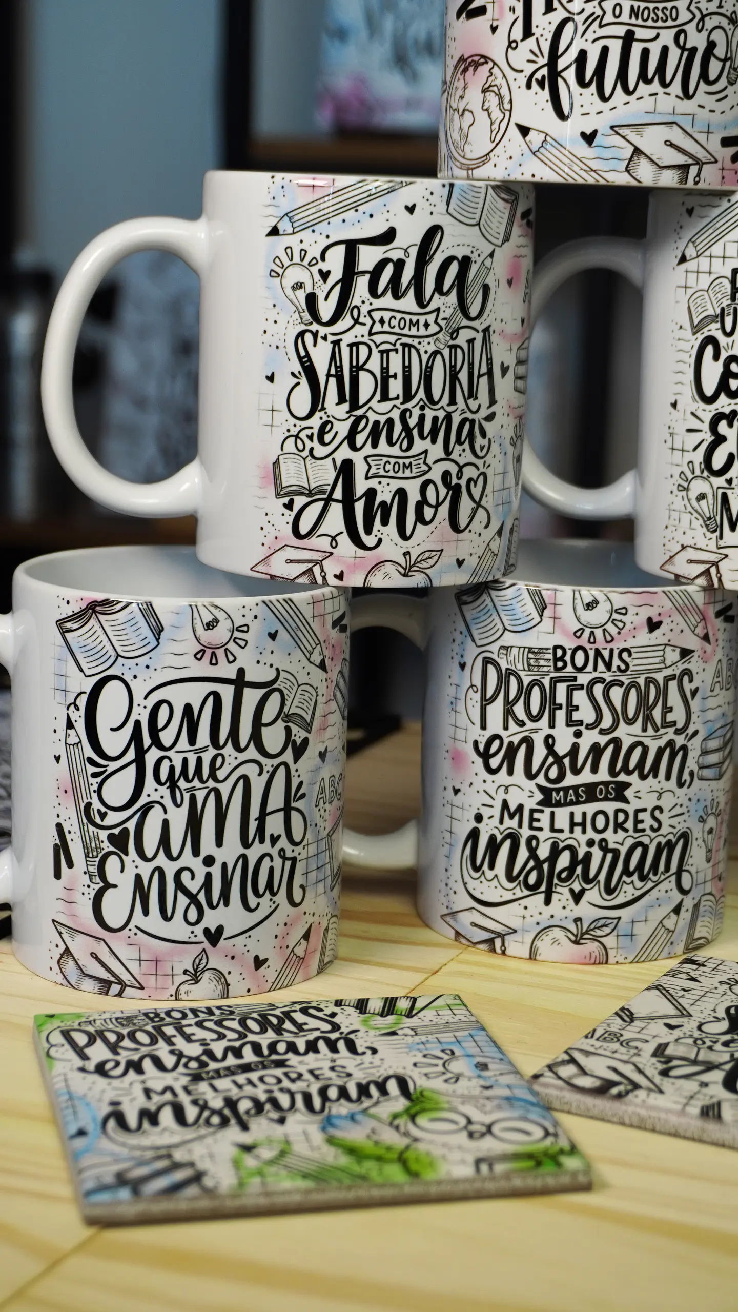 Arquivo Sublimação Caneca Professores 2026  2