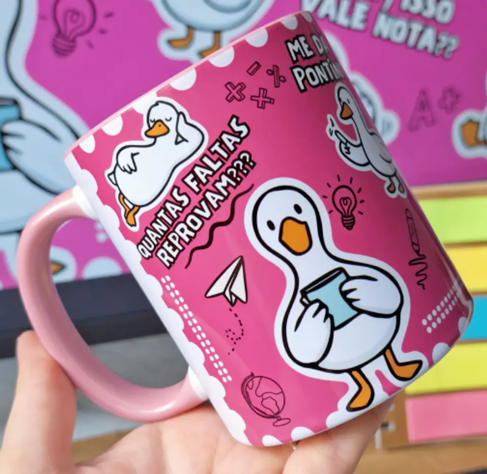 Arquivo Sublimação Caneca Coisas que Professores Escuta 1