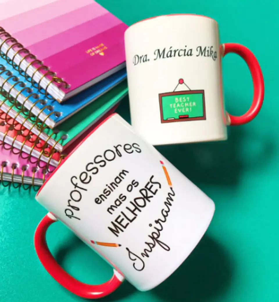 Arquivo Sublimação Caneca Professores Ensinam mas os Melhores Inspiram  1