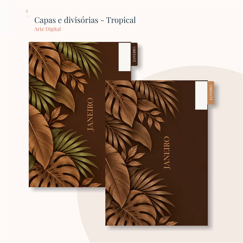 Arquivo Kit Capa Tropical  2