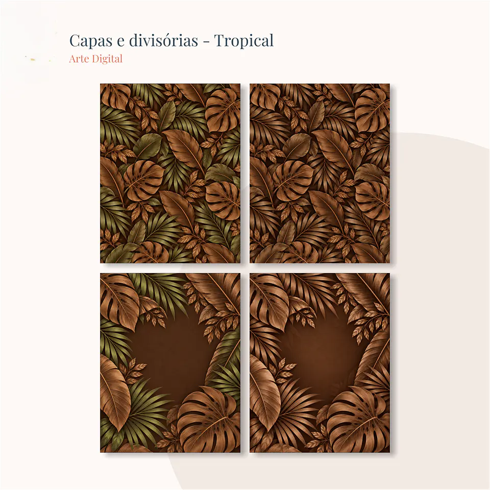 Arquivo Kit Capa Tropical  3