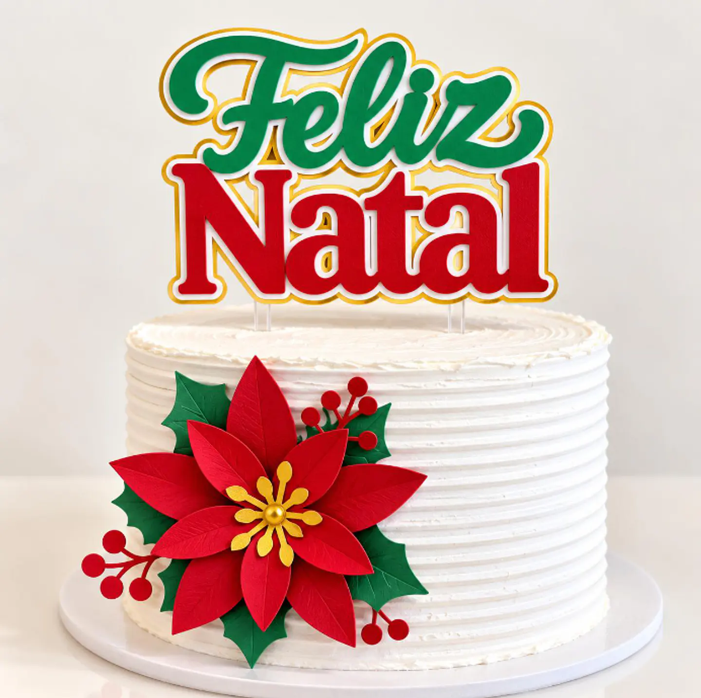 Arquivo Topo de Bolo - Feliz Natal 1