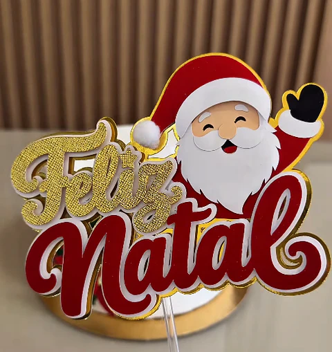 Arquivo Topo de Bolo - Feliz Natal