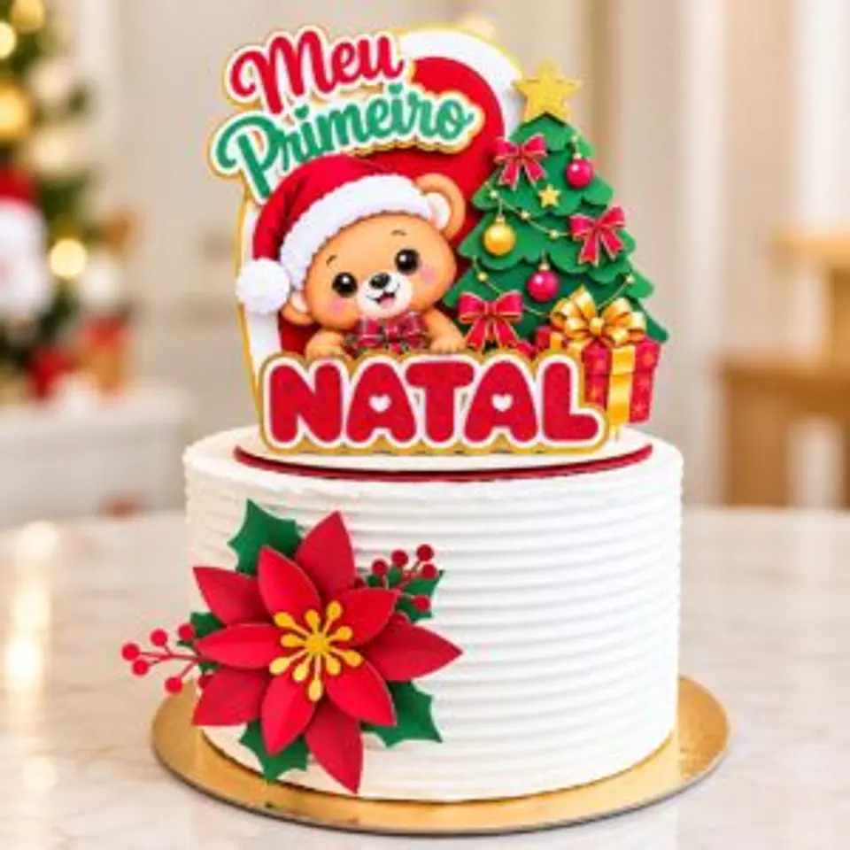 Arquivo Topo de Bolo - Cenario Meu Primeiro Natal 1