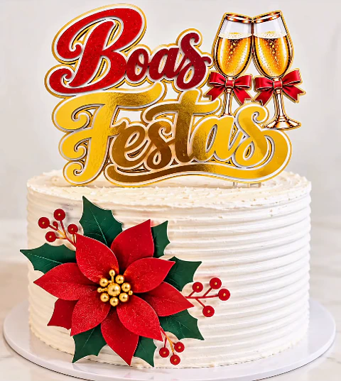 Arquivo Topo de Bolo Natal - Boas Festas