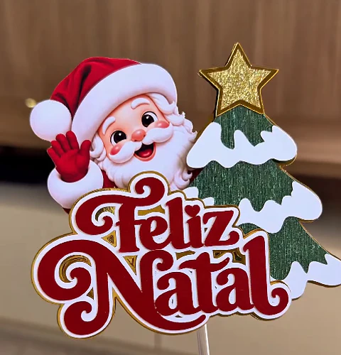 Arquivo Topo de Bolo - Feliz Natal