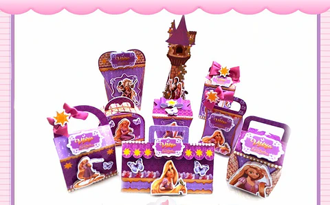 Arquivo de Corte Enrolados Rapunzel 