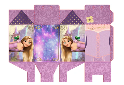 Arquivo de Corte Enrolados Rapunzel 