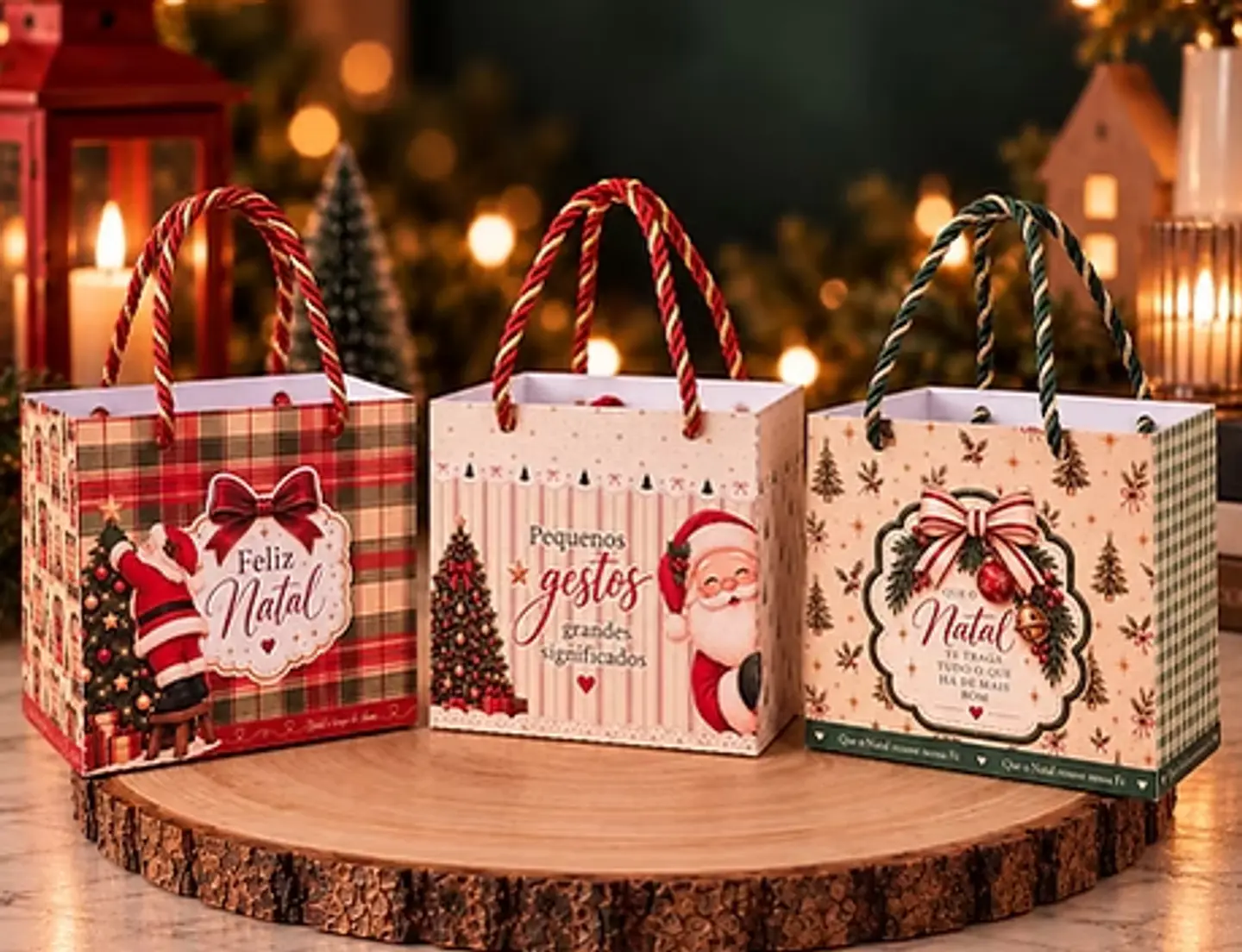 Arquivo Natal Sacola para Caneca  1