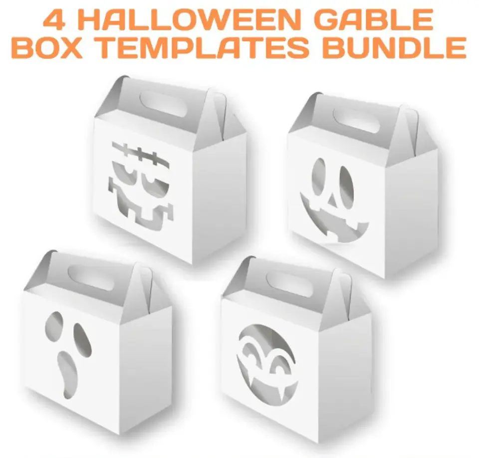 Arquivo Halloween Maletinha Rostos  1