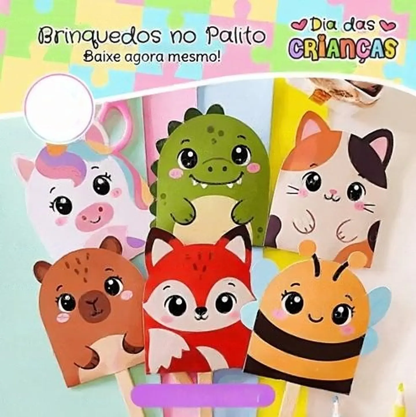 Arquivo Dia das Crianças Brinquedos no Palito 1