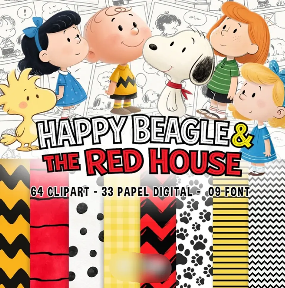 Arquivo Kit Digital Snoopy 1
