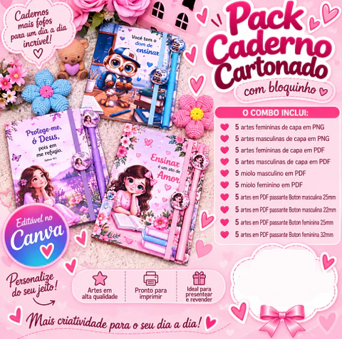 Arquivo Cadernos Cartonado 