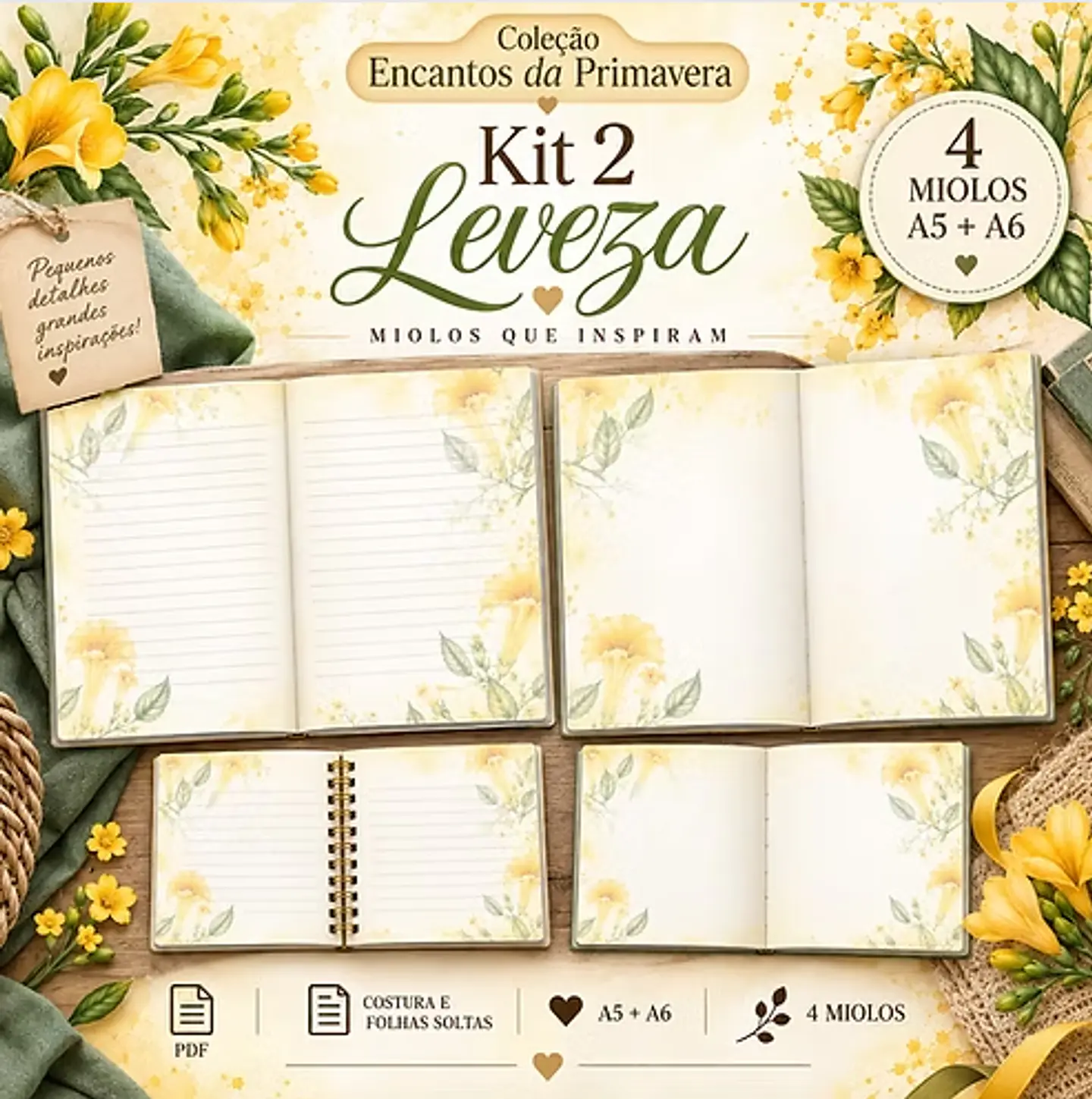 Arquivo Encantos da Primavera Girassol  - Miolos 3 1
