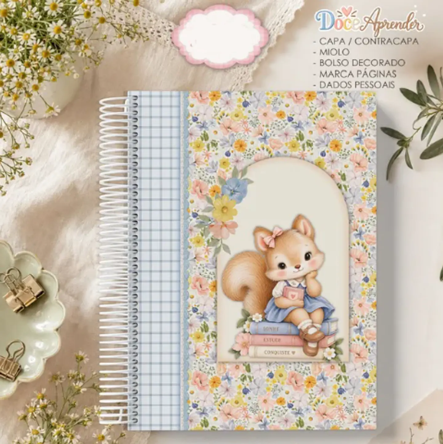 Arquivo Professores - Caderno A5 Doce Aprender 1