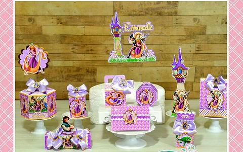 Arquivo de Corte Enrolados Rapunzel  