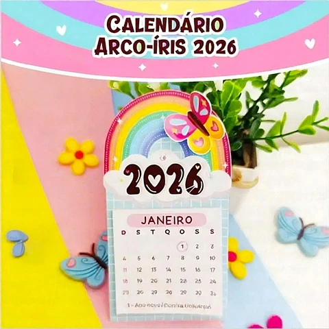Arquivo Calendário Arco - Íris
