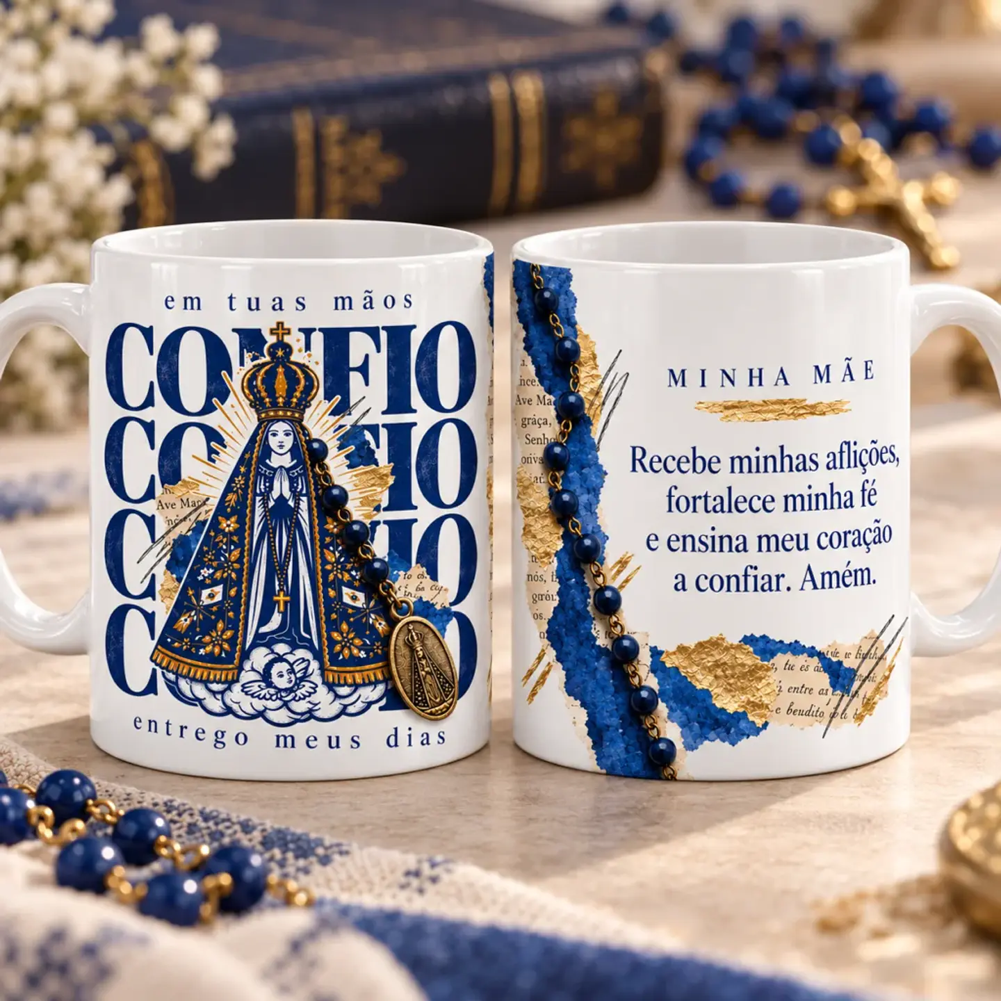 Arquivo Sublimação Canecas Nossa Senhora Aparecida 5