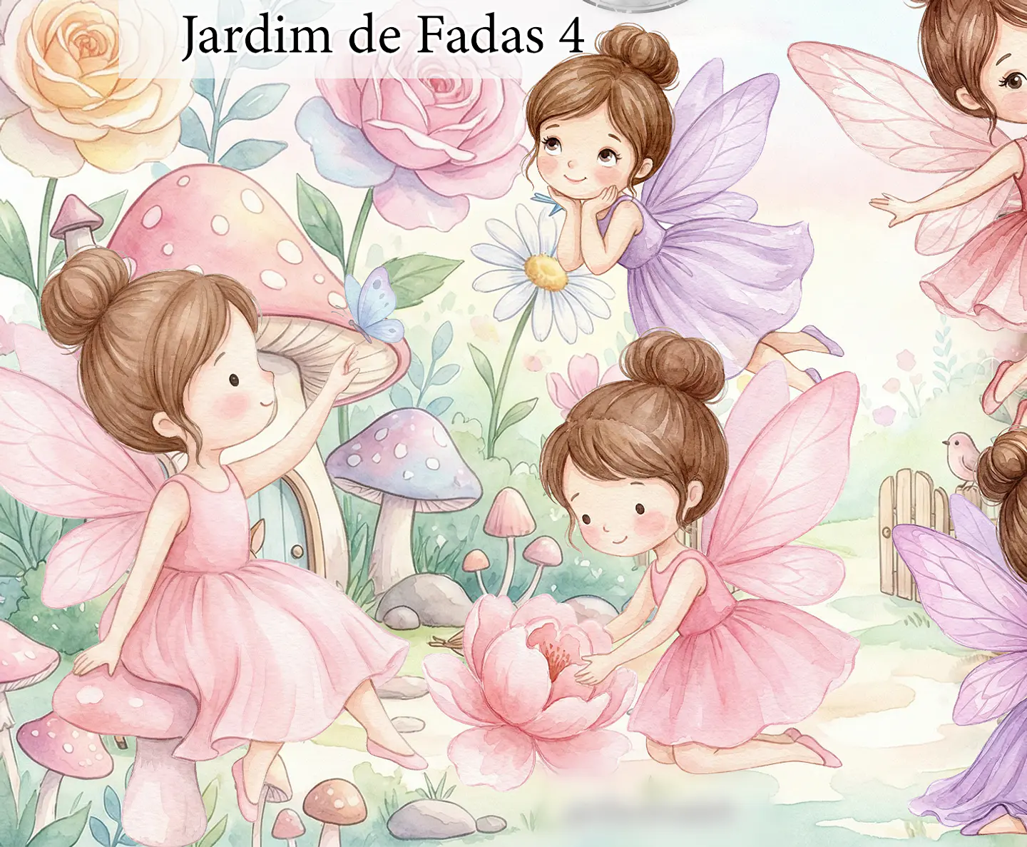 Arquivo Kit Digital Jardim de Fadas 4  1