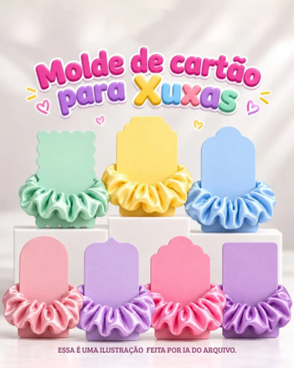 Arquivo de Corte Molde Card Xuxinha  1