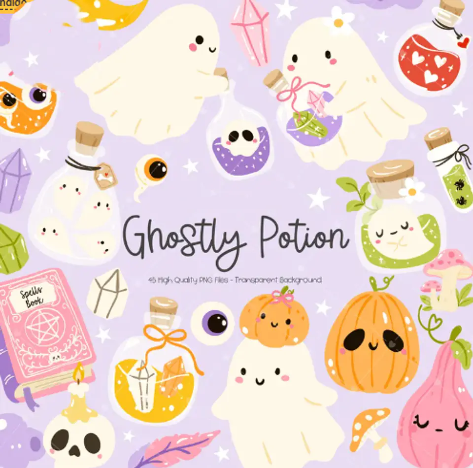 Arquivo Kit Digital Halloween Candy  1