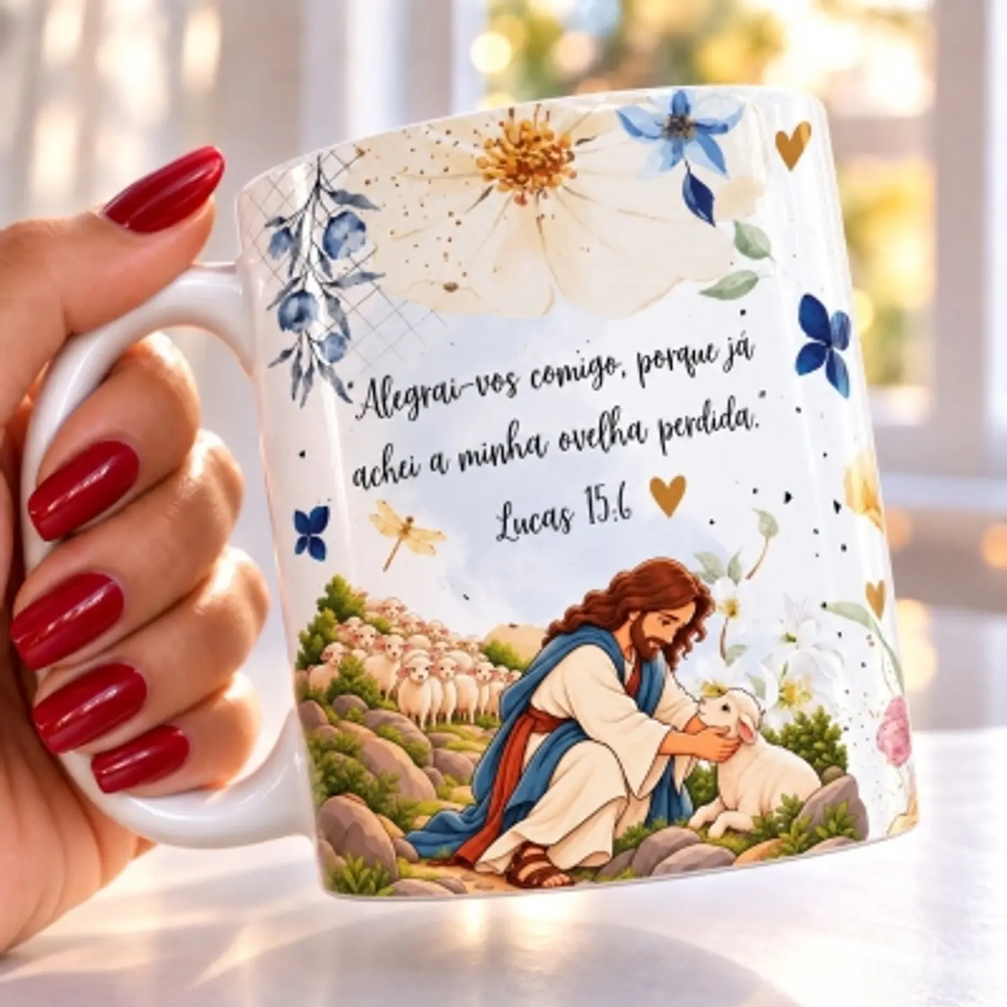 Arquivo Sublimação Caneca Ovelha  1