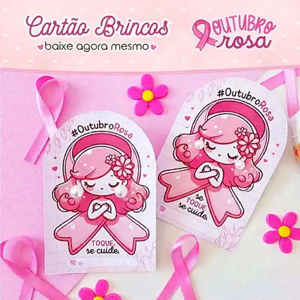 Arquivo Outubro Rosa Card Brincos 1