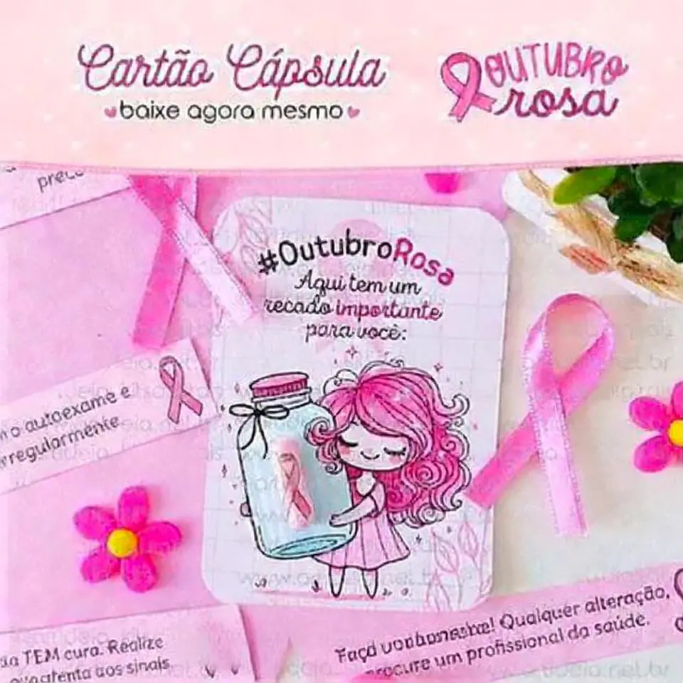 Arquivo Outuro Rosa Card Capsula 1