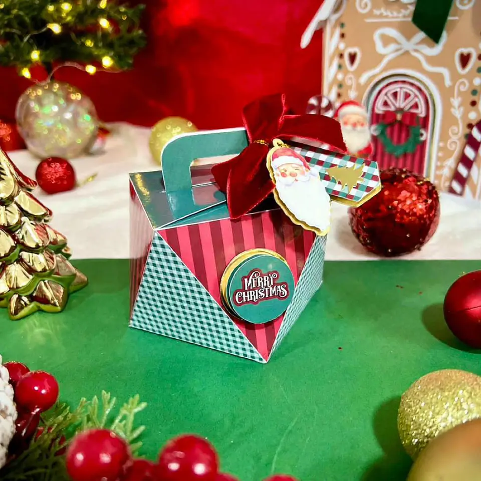 Arquivo Natal Caixa Hexagonal  1