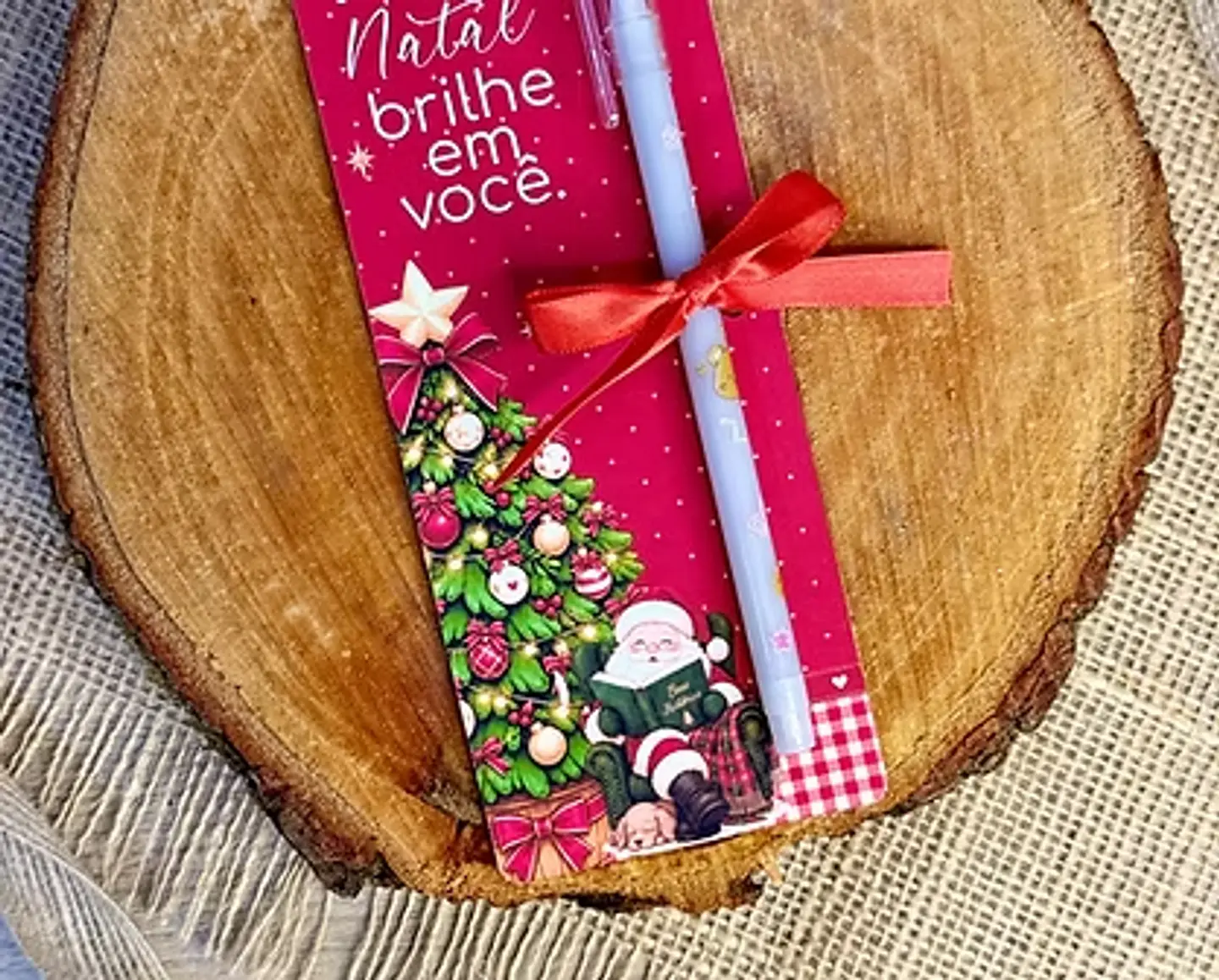 Arquivo Natal Card Lápis  1