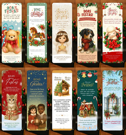 Arquivo Natal Marca Páginas