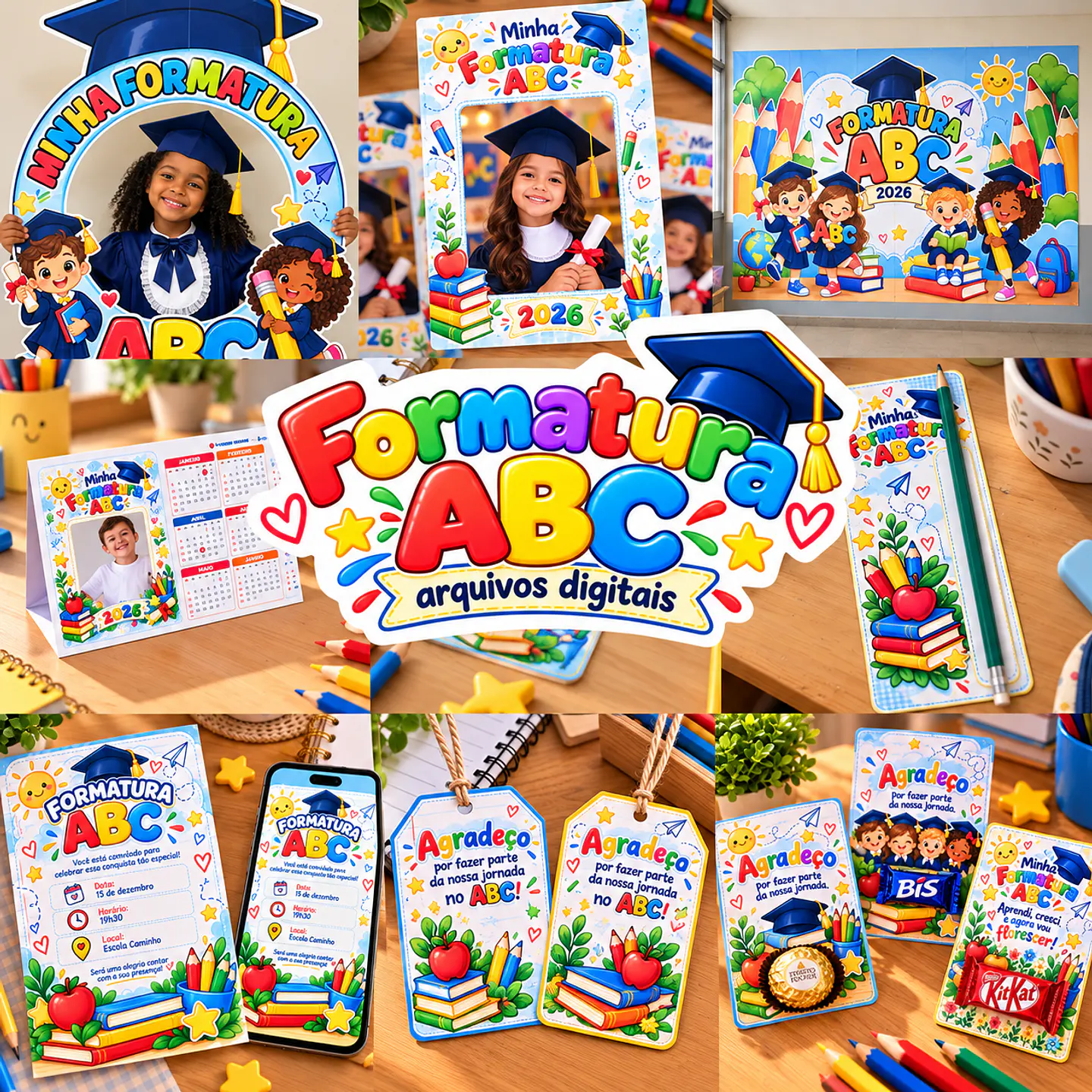 Arquivo Escolar Combo - Formatura ABC  1