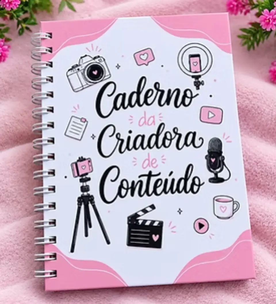 Arquivo Encadernação Caderno Criadora de Conteúdo 1