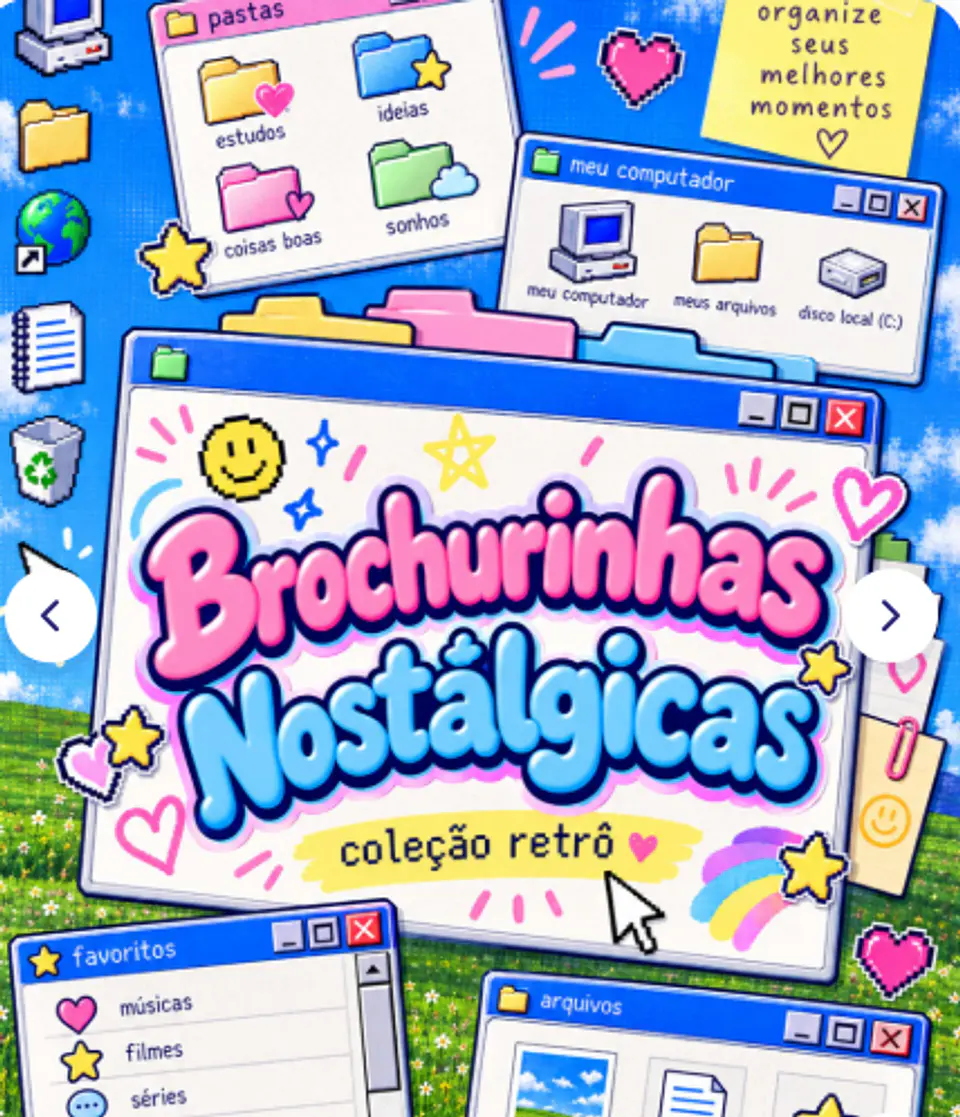 Arquivo Encadernação Coleção Brochurinhas Nostálgicas 1