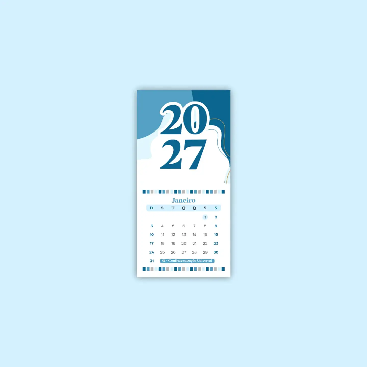 Arquivo Encadernação Combo Digital Calendários 2027 6