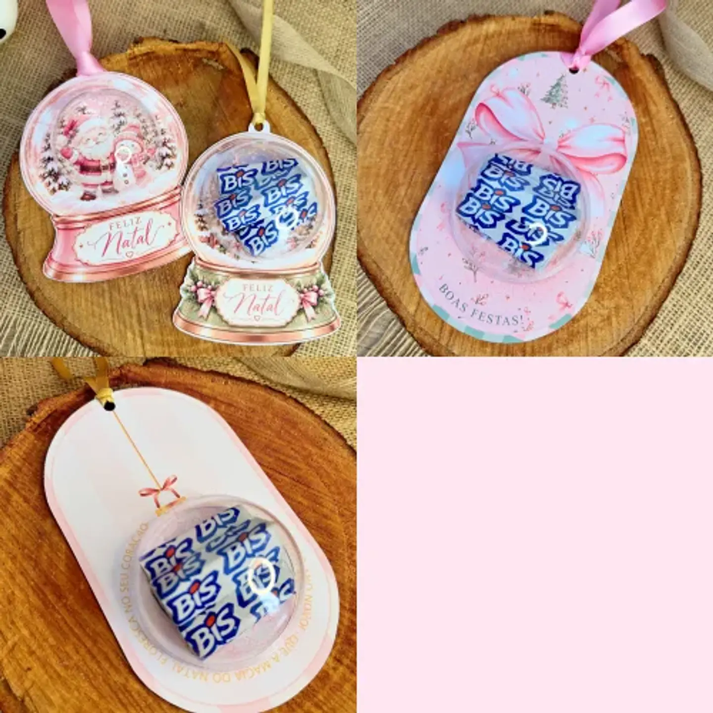 Arquivo Kit Natal Rosa 2