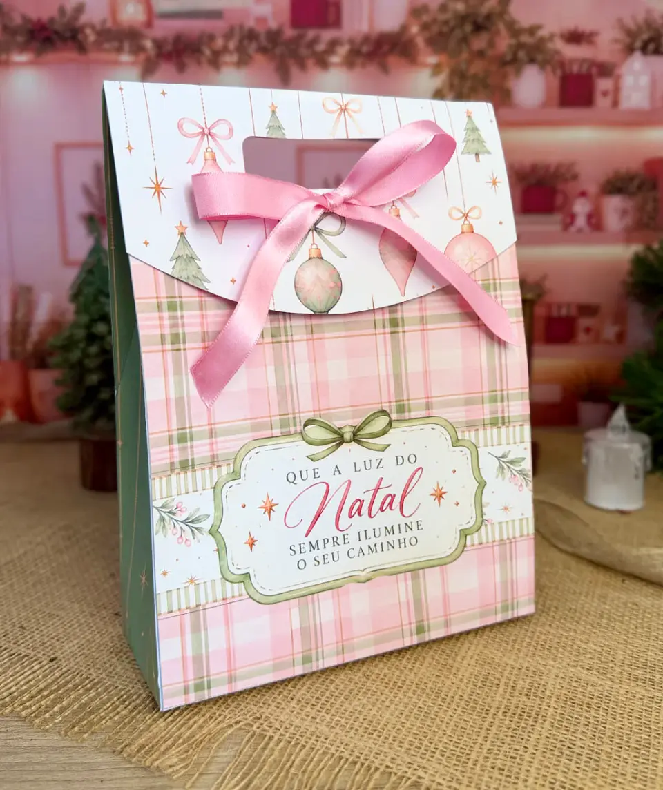 Arquivo Kit Natal Rosa 4