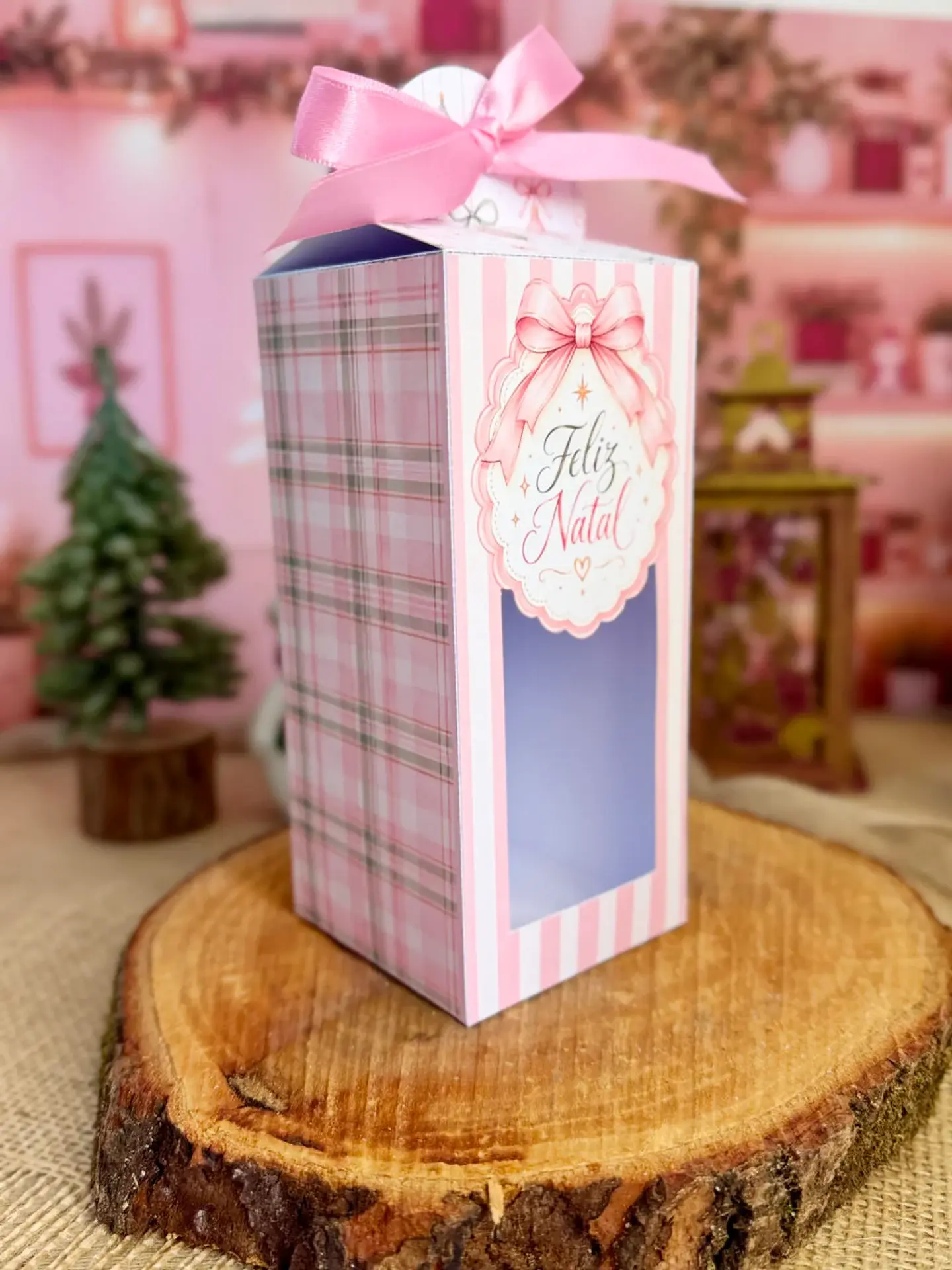 Arquivo Kit Natal Rosa 5
