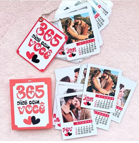 Arquivo de Corte Calendário 365 Dias 2027 