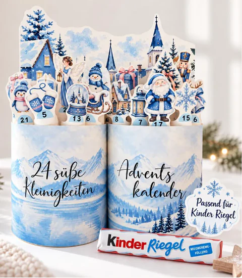 Arquivo Natal Mini Calendário do Advento Kinder Riegel