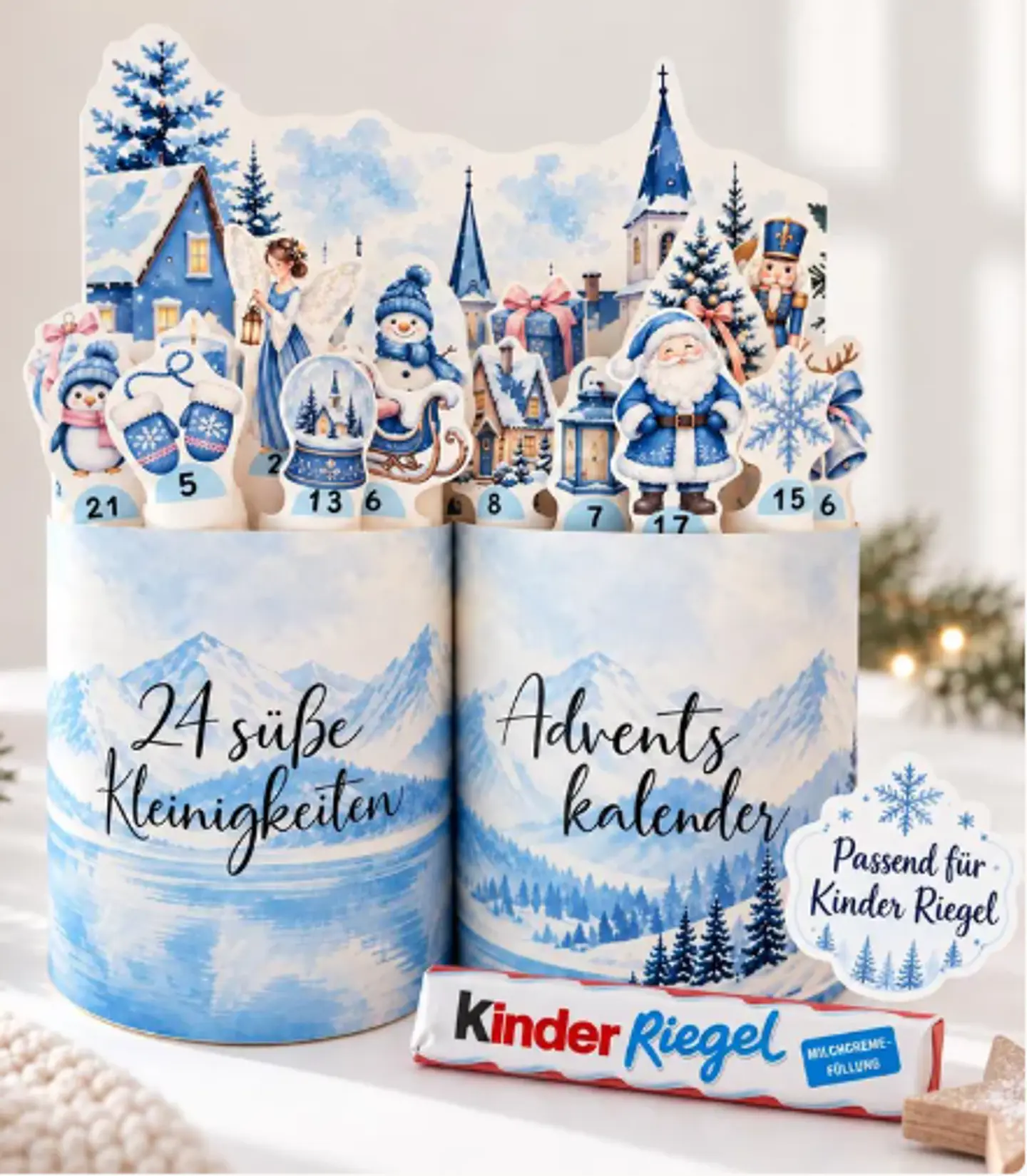 Arquivo Natal Mini Calendário do Advento Kinder Riegel 1