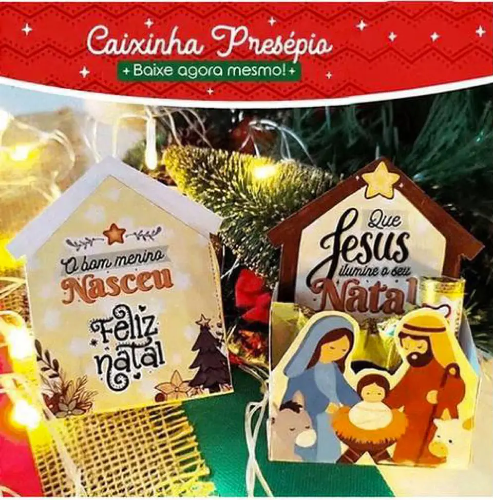 Arquivo Caixinha Presépio Natal 1