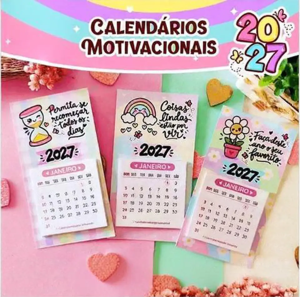 Arquivo de Corte Calendários Motivacionais 2027 1