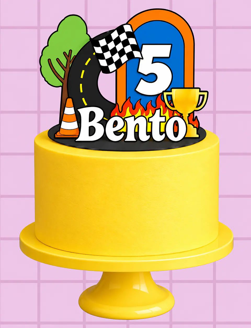 Arquivo Topo de Bolo Formula 1 Corrida 1
