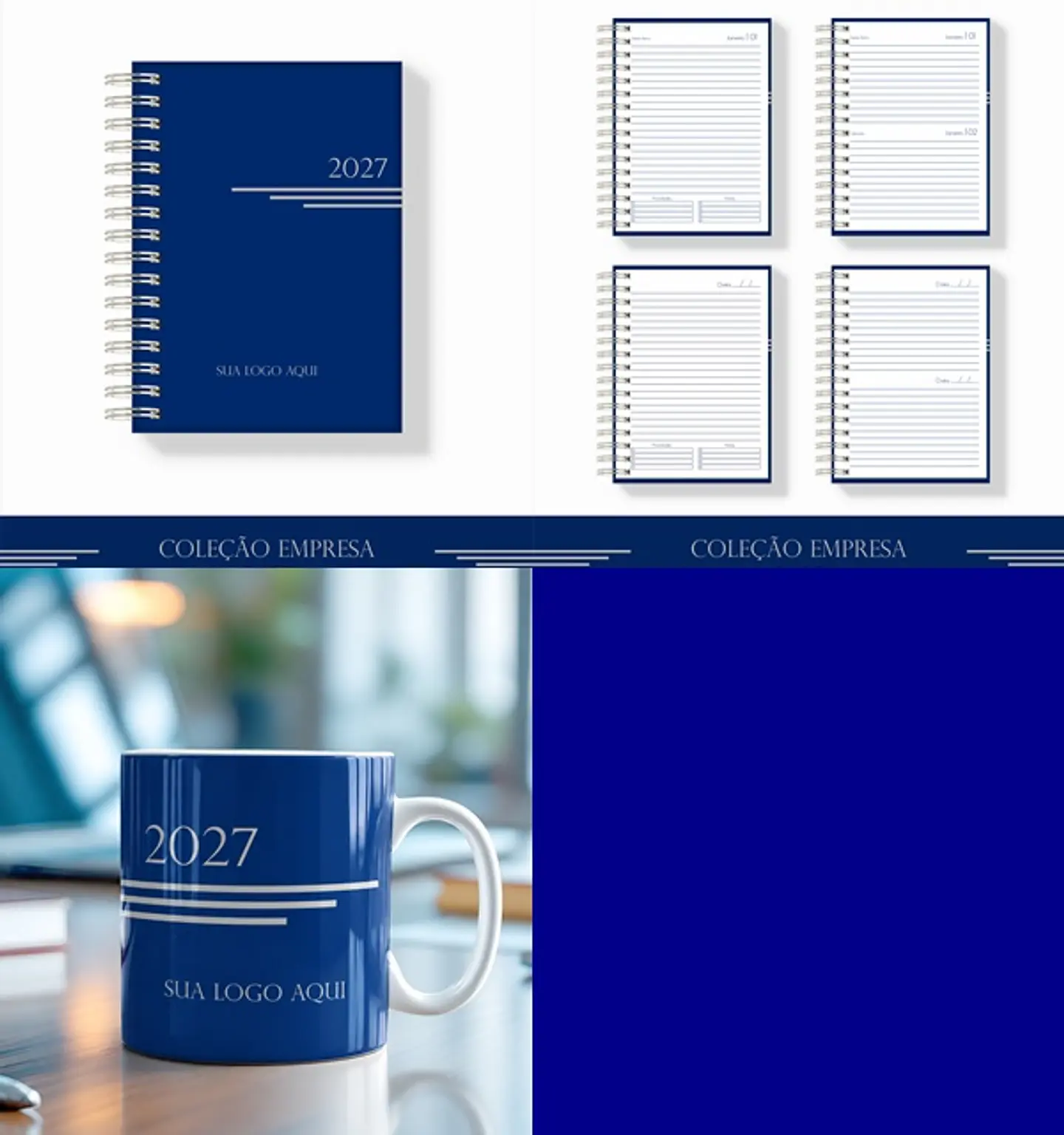 Arquivo Encadernação Empresa 1 Azul 1