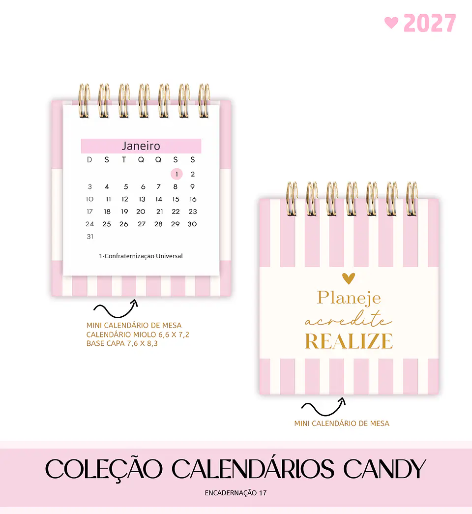 Arquivo Pack Calendário Rosa 2
