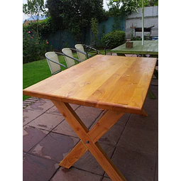 Mesas de madera Jardín Exterior