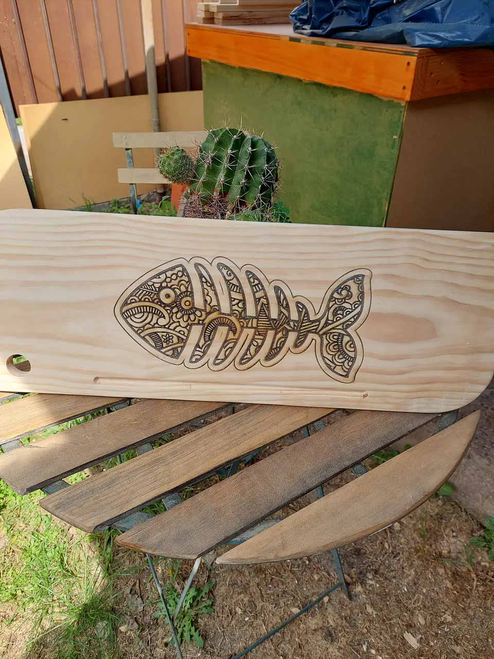 Tabla de Banquetería / Asados con logo  Premium tratada con Top Oil 60x23 cm 5